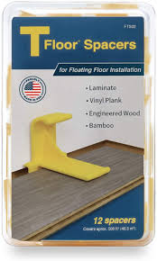 Installing laminate flooring is a snap literally. Tfloor Laminate Flooring Spacers For Installing Laminate Wood Vinyl Plank Engineered Hardwood Lvt Bamboo Subfloor Panels Or Any Floating Floor Material Made In The Usa Amazon Com
