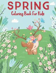 Cuteeasycoloring.com provides easy and cute coloring pages suitable for kids of any age, and they are free and printable. Amazon Com Spring Coloring Book For Kids An Easy And Simple Coloring Book For Kids Of Spring More Then 30 Coloring Pages With Flowers Butterflies Nature Trees Sun And More 9798740784878 Publishing Real