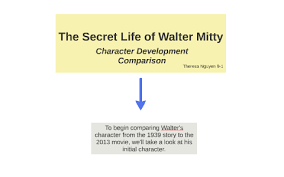 The decidedly unheroic hero of the story, mitty is a meek and henpecked husband who fantasizes about heroic acts in order to escape his mundane life and unhappy marriage. The Secret Life Of Walter Mitty By Theresa Nguyen