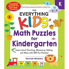 As a parent, you want to limit screen time, but it can be tough to get your modern child to sit and pay attention to o. Buy The Everything Kids Math Puzzles For Kindergarten Learn About Counting Measuring Adding And More With 100 Fun Puzzles Paperback July 13 2021 Online In Usa 1507216149