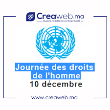 La journ?e de l homme. Creaweb Maroc Ar Twitter La Journee Internationale Des Droits De L Homme Est La Journee Celebree Chaque Annee Partout Dans Le Monde Le 10 Decembre Https T Co Qvyvy3irjp