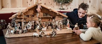 It was started at a local church about 15 years ago for one 3 day weekend. Nativity Set Ulrich Ulrich Nativity Ulrich Figures Wooden Figures Carved In Val Gardena