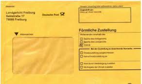 Ein brief richtet sich an eine oder mehrere bestimmte personen. Gelber Umschlag Im Briefkasten Achtung Frist Jugitatio Rechtsanwalte Jugitatio Rechtsanwalte