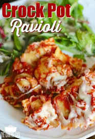 Crock Pot Ravioli The Country Cook