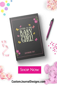 Daughter 1st Birthday Gift Ideas From Dad Personalized Letters To Our Baby Girl Journal Lined Dot Etsy Birthday Message For Mom Baby Girl Letters Birthday Messages