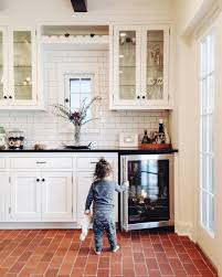We did not find results for: Our Kitchen Mood Our Cabinet Color The Inspired Room Brick Floor Kitchen Kitchen Flooring Trends Red Tile Floor