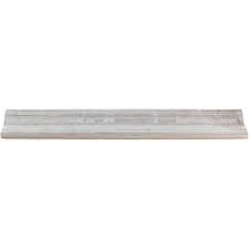 The original purpose of a chair rail was to guard the wall against damage the backs of errant chairs. Castle Hazy 2x12 Gray Chair Rail Liner Tile Tilebar Com