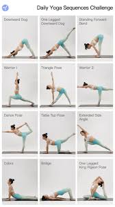 Daily Yoga Sequences Challenge Yoga Sequences Daily Yoga Yoga Benefits
