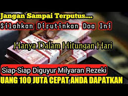 Send al fatihah buat saudara adymasady Doa Rezeki Lancar Hutang Lunas