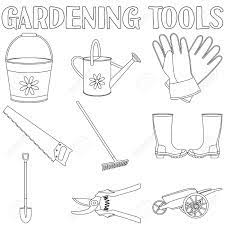 Maybe you would like to learn more about one of these? Printable Gardening Tools Coloring Page For Both Aldults And Kids