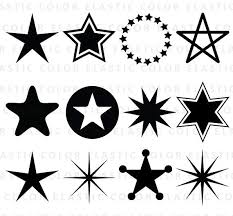 Star Svg Star Clipart Collection Stars Vector Clip Art Star Digital Download Svg Eps Dxf Png Clip Art Star Clipart Star Svg