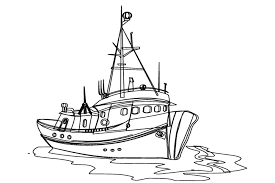 Keep a cat and pumpkin company on a magical night. Drawing Boat Ship 137605 Transportation Printable Coloring Pages