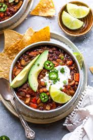 Hearty Vegetarian Chili Two Peas Their Pod