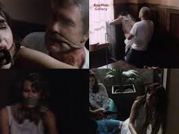 The bank robber raped a cashier safe.