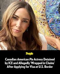 🔗: bit.ly/4iwIcZ7 A Canadian entrepreneur and actress is sharing her  harrowing experience after being detained by U.S. Immigration and Customs  Enforcement at the U.S.-Mexico border. 📷️: Jasmine Mooney/Instagram