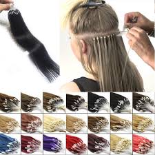 May 20, 2021 · take a large amount of hair extension conditioner and apply to the mid lengths and ends only. Loop Micro Ring Hair Extension 100 Remy Human Hair Extension Nano Ring14 24inch Natural Black Brown Blonde 100s Pack Cheap From Ali Magic Hair 25 87 Dhgate Com