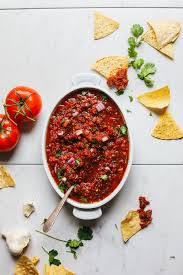 This is a very large batch. Easy Red Salsa Minimalist Baker Recipes