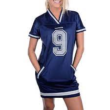 Dallas Cowboys Naomi Jersey Dress Tony Romo 9 I Want This Dallas Cowboys Outfits Dallas Cowboys Dresses Dallas Cowboys Pro Shop