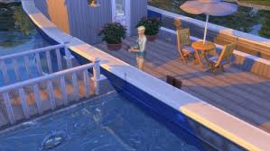 These are the best mods in the sims 4. The Ocean Waves Houseboat On The Lake By Snowhaze At Mod The Sims Sims 4 Updates