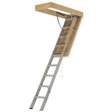 Aluminum Attic Ladders At Lowes Com