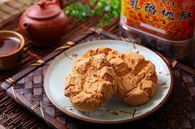 taiwanese traditional cookies 桃酥 food cookie bars treats