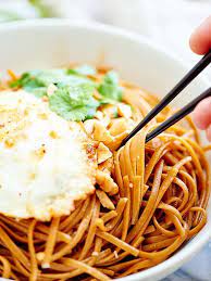 Easy Asian Noodles Recipe Vegetarian Whole Wheat Pasta Recipe Easy Asian Noodle Recipes Asian Noodle Recipes Easy Asian Noodles