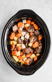 Cooking in the oven or. Cook This Family Pleasing Chicken Stew In The Oven Or Crock Pot Mom S Slow Cooker Beef Stew Recipe Ambitious Kitchen One You Don T Have To Monitor More Even Cooking