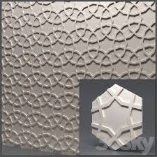 3d Models 3d Panel Gypsum Board In 2020 Gypsum Board 3d Panels Paneling