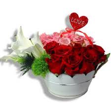 Check spelling or type a new query. San Juan All About Roses Flower Delivery Red And Pink Roses With Lilies Flower Delivery San Juan Online Florist San Juan
