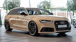 This Mocha Latte Audi Rs6 Exclusive Is Both Elegant And Dramatic Carscoops Audi Rs6 Audi Cars Audi Rs