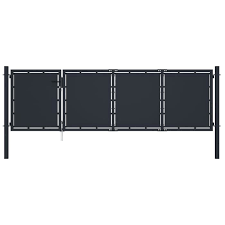 Découvrez notre assortiment des portes de jardin. Portail De Jardin Acier 350 X 75 Cm Anthracite Achat Vente Portail Portillon Portail De Jardin Acier 350 X Cdiscount