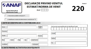 In cazul in care realizati venituri din cedarea folosintei bunurilor din derularea unui contract de inchiriere, formularul 220 declaratia privind venitul estimat/norma de venit se va depune in termen de 30 de zile de la data incheierii contractului intre parti, odata cu inregistrarea acestuia la organul fiscal competent. Continutul Legislativ Al Declaratiei 220 Conform Ultimelor Reglementari Attosoft Ro Software Erp Bi Crm Sfa Wms Solutii Pda