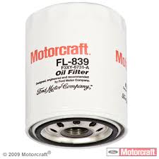 details about motorcraft fl839 fl 839 oil filter 80 99 many imports