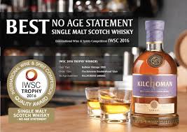 Kilchoman Sanaig Wins Best Non Age Statement Single Malt At Iwsc 2016 Single Malt Malt Whisky
