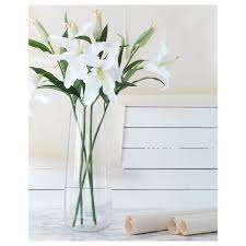 Berakna Vase Verre Transparent 45 Cm En 2020 Fleurs Artificielles Verre Clair Et Fleurs Artificielles Ikea