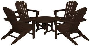 Trex Outdoor Furniture By Polywood 5piece Cape Cod Adirondack Conversation Group Vintage Lanter Trex Outdoor Furniture Outdoor Furniture Outdoor Rocking Chairs