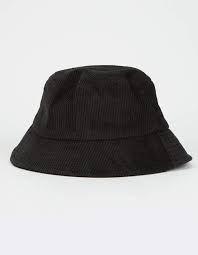 Corduroy Womens Bucket Hat Black Gen 9007ty Corduroy Bucket Hat Outfits With Hats Womens Bucket Hat