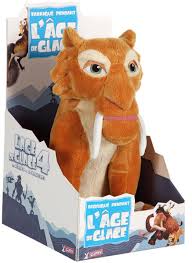 Personnages de age de glace. Peluche Age De Glace 4 Diego 25 Cm De Haut