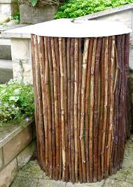 Regenfassverkleidung Aus Staudenknoterich Knoterich Regenfass Und Aufbewahrung Garten