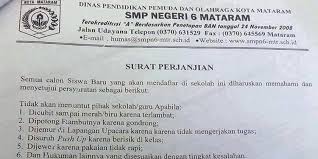 Contoh surat pernyataan siswa pernyataan yang diberikan secara lisan sering kali . Beredar Surat Perjanjian Murid Dilarang Menuntut Jika Dicubit Guru Merdeka Com