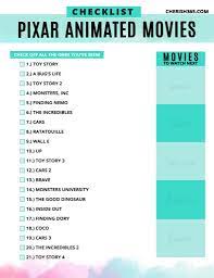 The Pixar Movies Coming To Disney Plus And Which Ones Are Missing Pixar Animated Movies Pixar Movies Disney Movie Marathon
