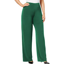 Alfani Plus Size Wide Leg Soft Pants Pants Apparel