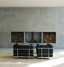 Architect Visit Minimalist Fireplace Roundup Remodelista Minimalist Fireplace Concrete Interiors Home Fireplace