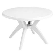Check spelling or type a new query. Ibiza 46 Round Plastic Resin Commercial Pool Dining Table With Umbrella Hole Furniture Leisure