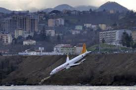 Turkey criticizes european court's ruling on headscarf ban. Plane Dangles Off Cliff After Skidding Off Runway In Turkey Am 920 The Answer Atlanta Ga