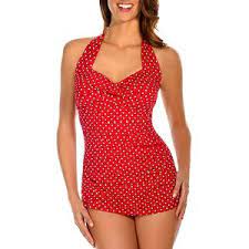 Suddenly Slim By Catalina Women S Slimming Shirred Halter One Piece Swimsuit Suddenly Slim Halter One Piece Swimsuit One Piece