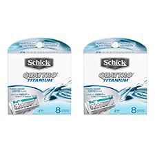 So you get a consistently clean, effortless. Buy Schick Quattro Titanium Razor Blade Refills For Men 8 Count 2 Pack Online In Bahrain B07bqyd9gv