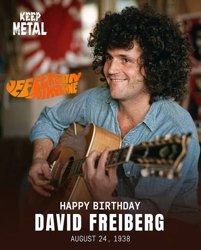 Keep Metal | Happy Birthday David Freiberg 🎸⚡ (August 24, 1938) David  Freiberg, a key figure in the San Francisco psychedelic rock scene whose...  | Instagram