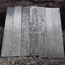 What kind of metal is damascus used for? 5 Kinds Damascus Steel Diy Knife Making Material Rose Sandwich Pattern Steel Knife Blade Blank Has Been Heat Treatment Buy At The Price Of 19 95 In Aliexpress Com Imall Com