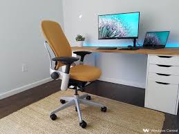 We recommend that you are at a desk that comfortably allows you to maintain straight posture whether sitting or standing. How To Convert Your Workspace To A Standing Desk For Less Than 100 Windows Central